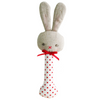 Alimrose Designs Baby Bunny Stick Rattle - Red Spot