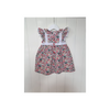 Smox Rox Ruby Dress - Pink and Holly Green Flowers,