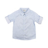 Bebe Edward Long Sleeve Shirt - Blue Check