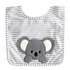 Alimrose Baby Koala Bib - Grey - Bib - Alimrose