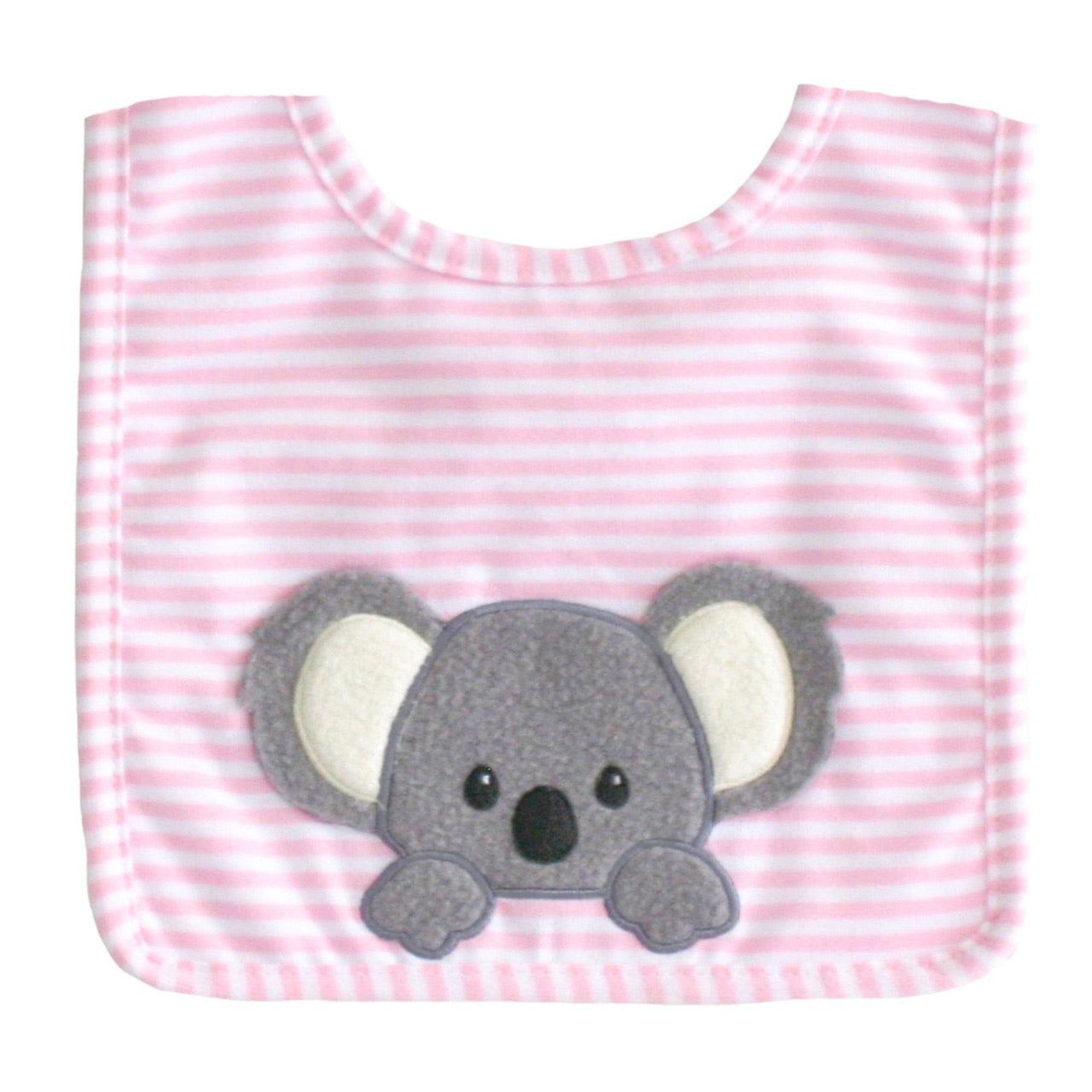 Alimrose Baby Koala Bib - Pink - Bib - Alimrose