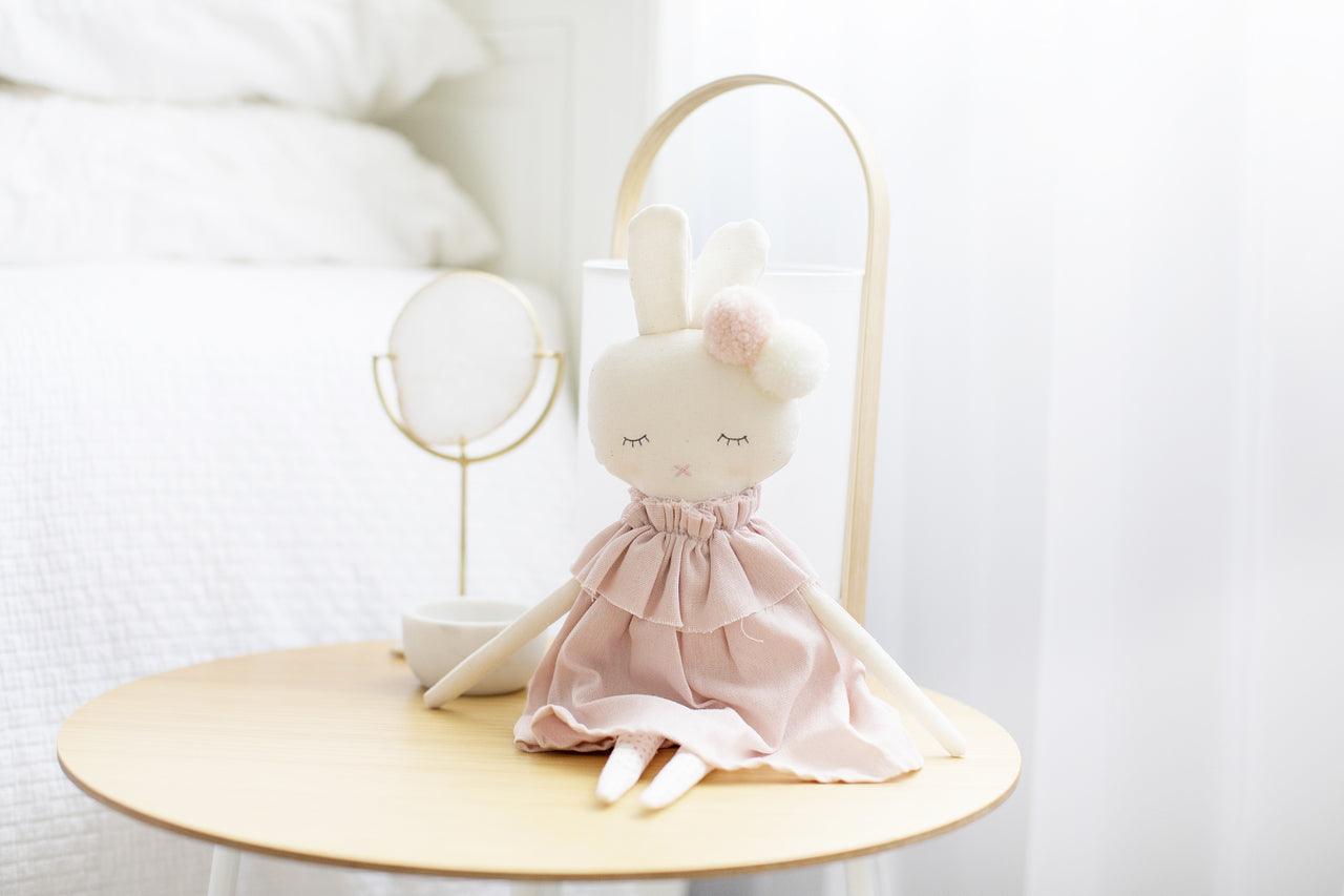 Alimrose Isabelle Bunny Pink - 40cm - Doll - Alimrose