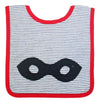 Alimrose Super Hero Bib - Grey/Red -  - Canterbury Kids