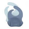 Bebe Silicone Bibs 2 Pack - Blue Shades - Bib - Bebe