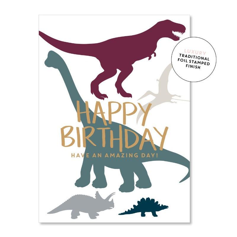 Birthday Dinosaur Card - Card - Just smitten