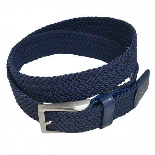 Boys Braided Navy Blue Belt - belt - Boboli