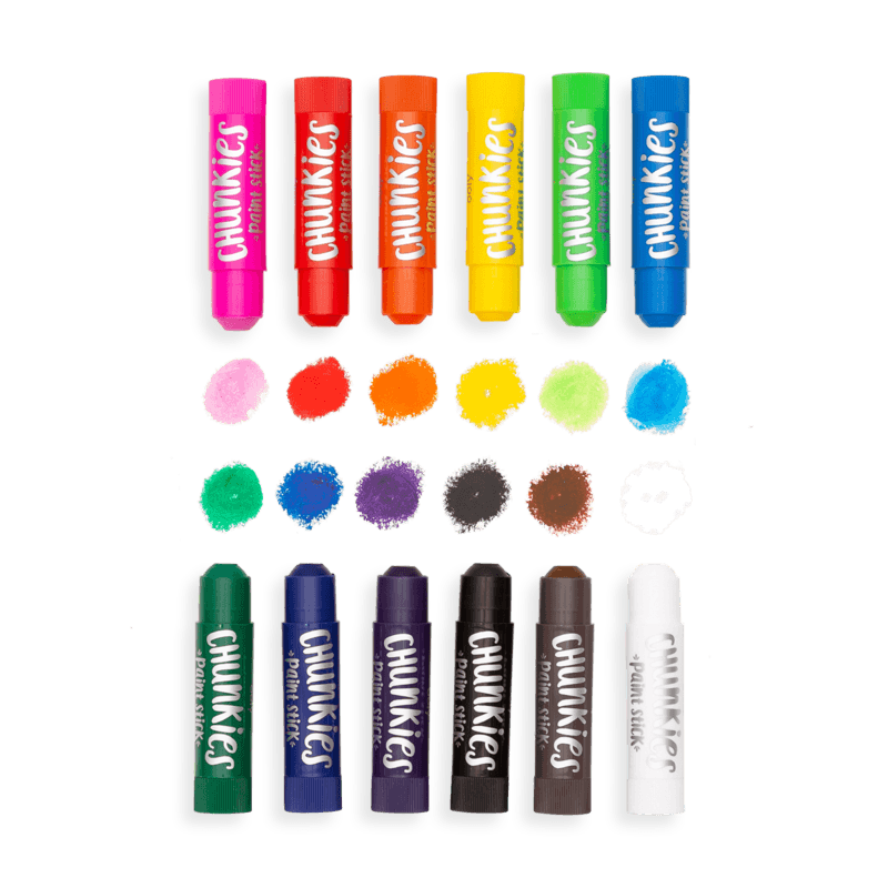 Chunkies Paint Sticks / Set 12 - Toy - Bobangles