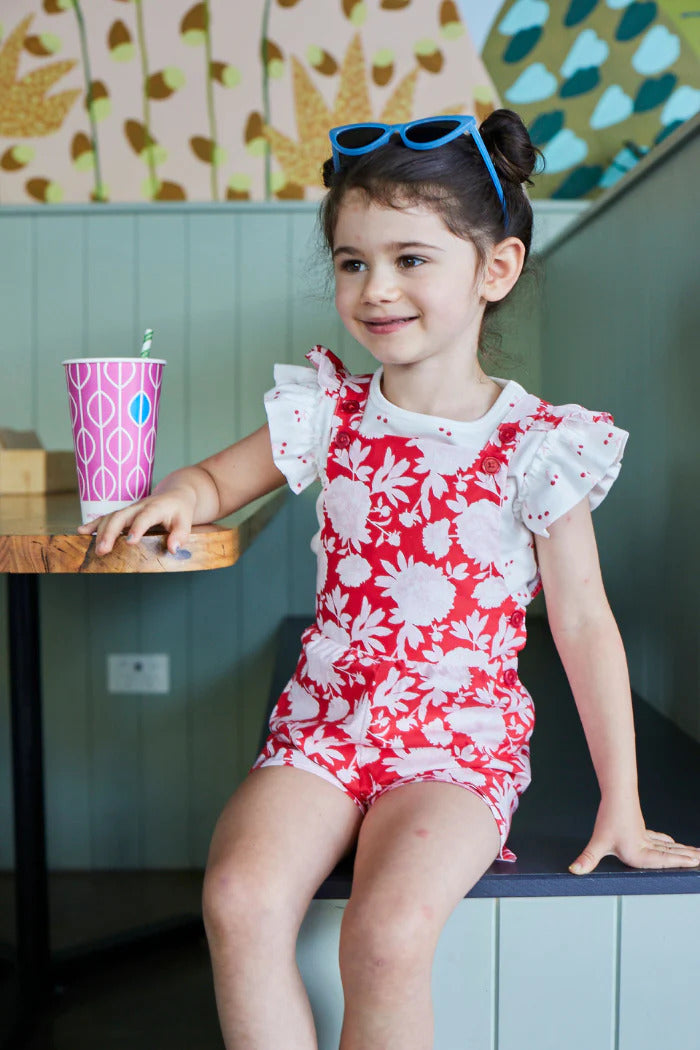 Milky Clothing Raspberry Playsuit 2-12years