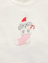 Purebaby Christmas Puppy 2 piece Set - Christmas Doggy Print