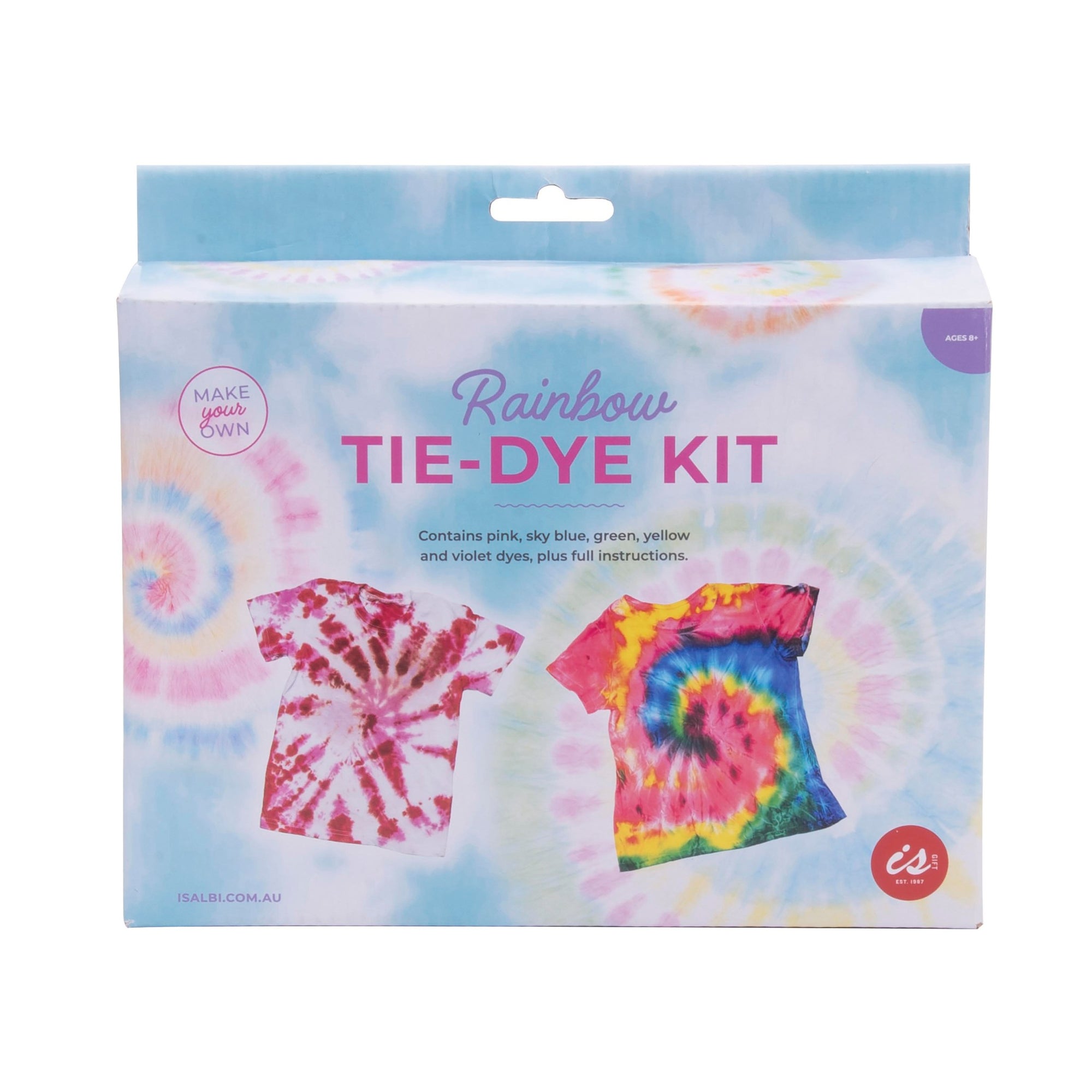 Rainbow Tie­-Dye Kit	- Multi-Coloured