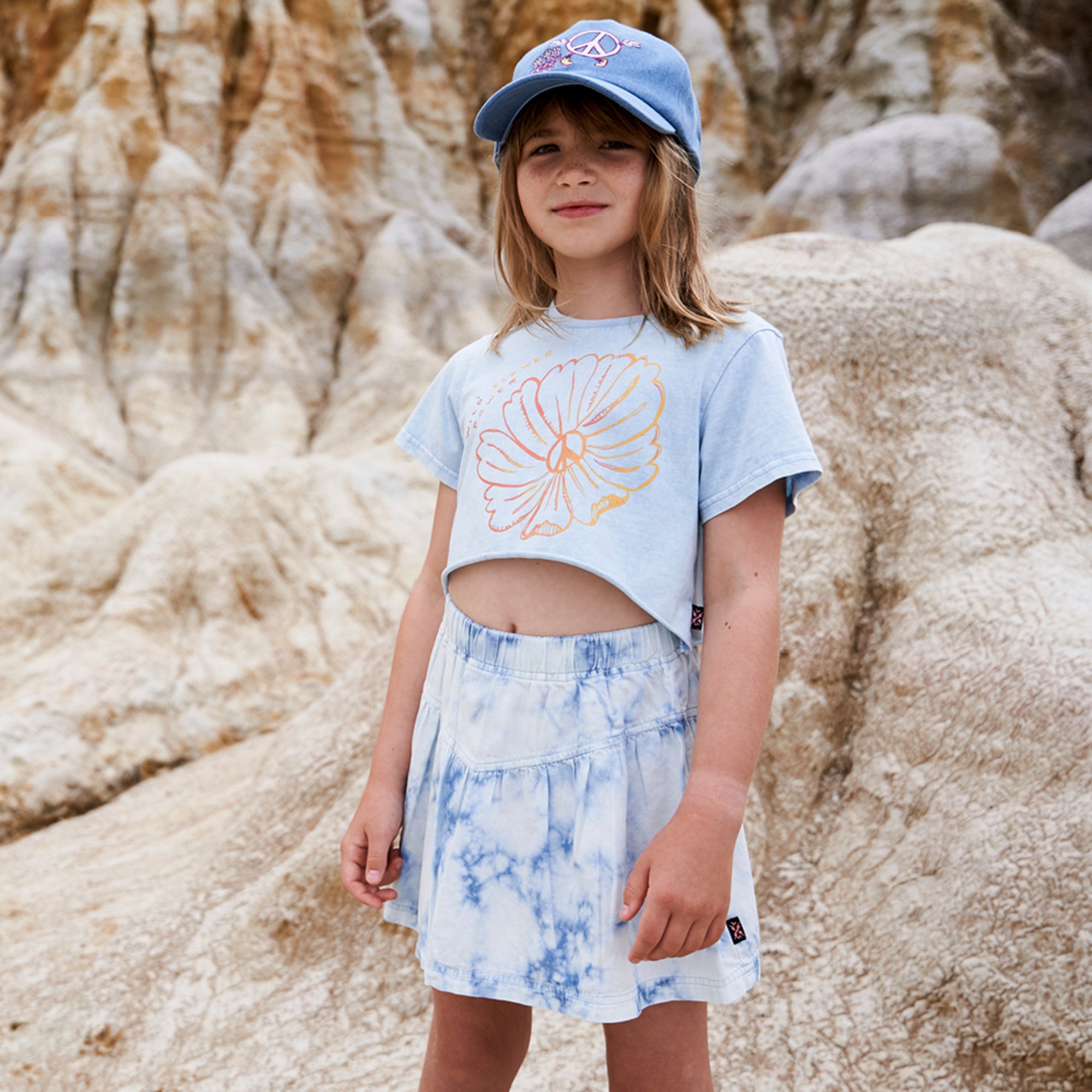 Alphabet Soup Blossom Cap