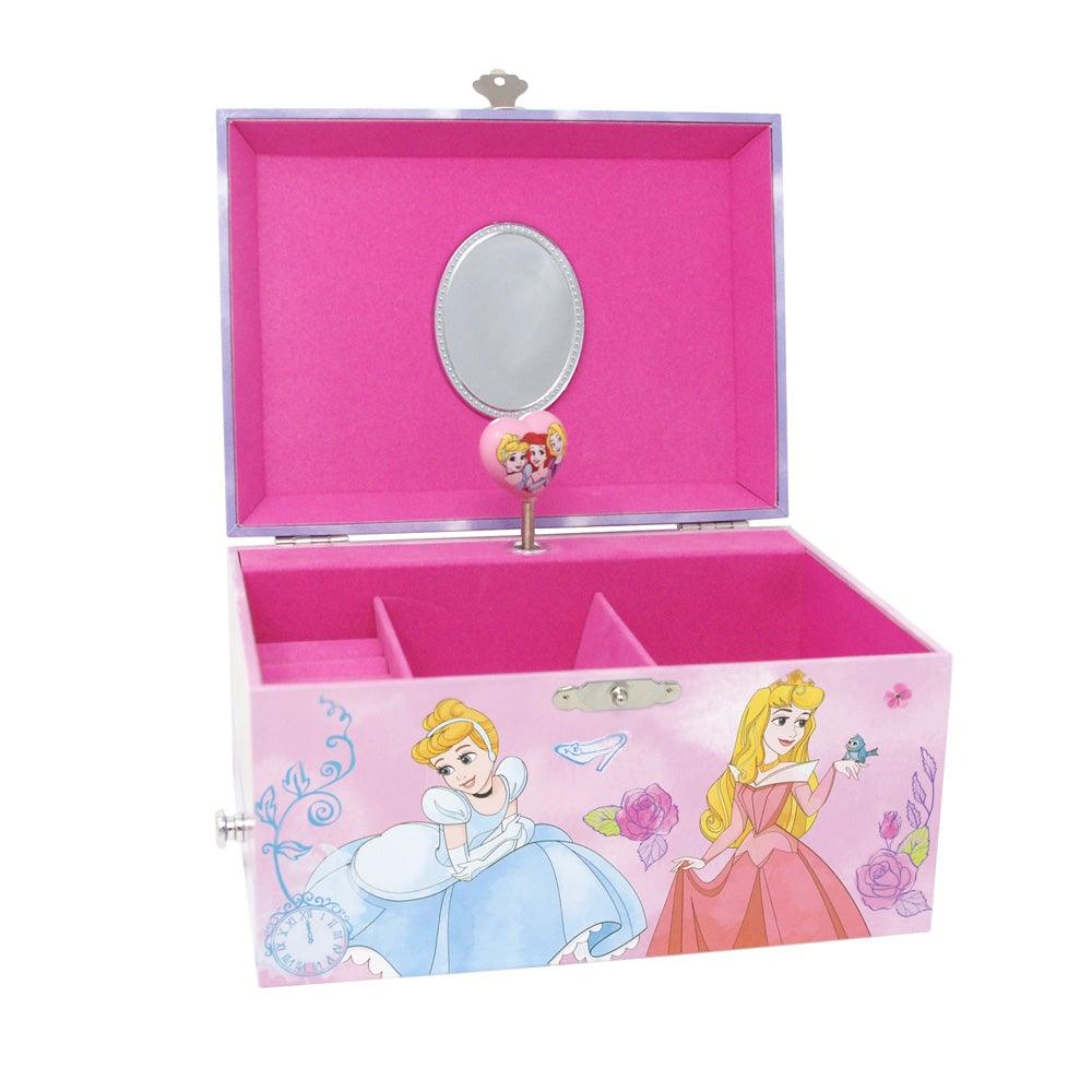 Disney Princess Watercolor Luxury Music Box - Music Boxes - Pink poppy