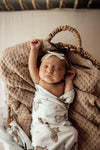 Hazelnut - Snuggle Hunny Diamond Knit Baby Blanket - Blanket - Snuggle Hunny Kids