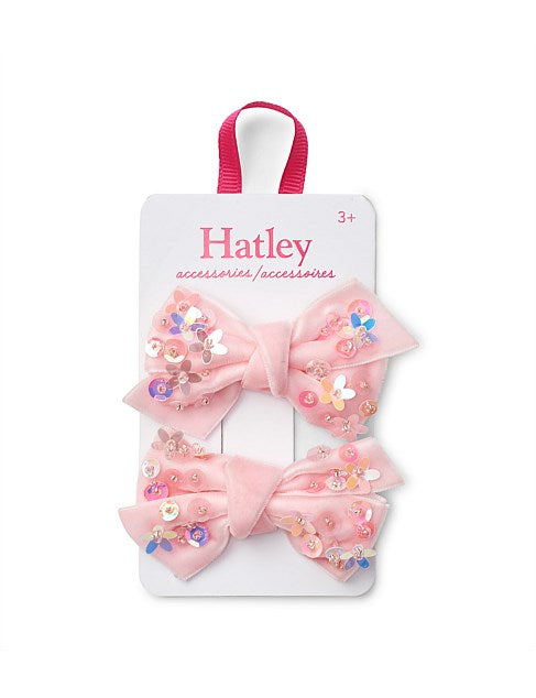 Hatley Sequined Bows Hair Clips