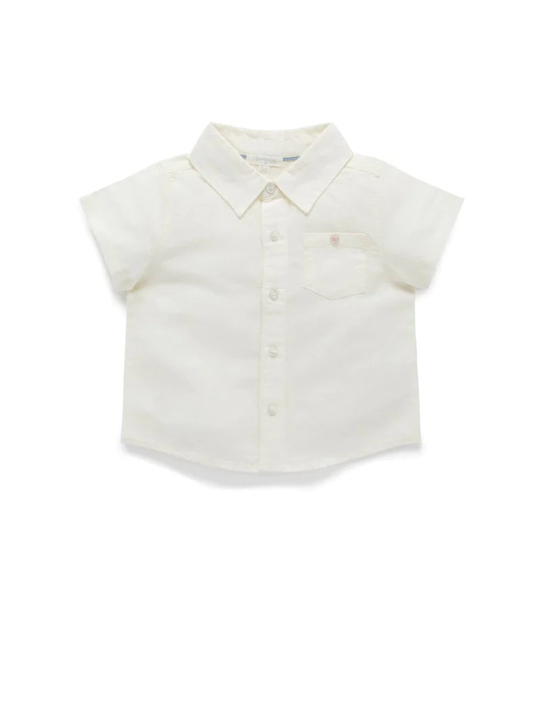 Purebaby Linen Blend Shirt