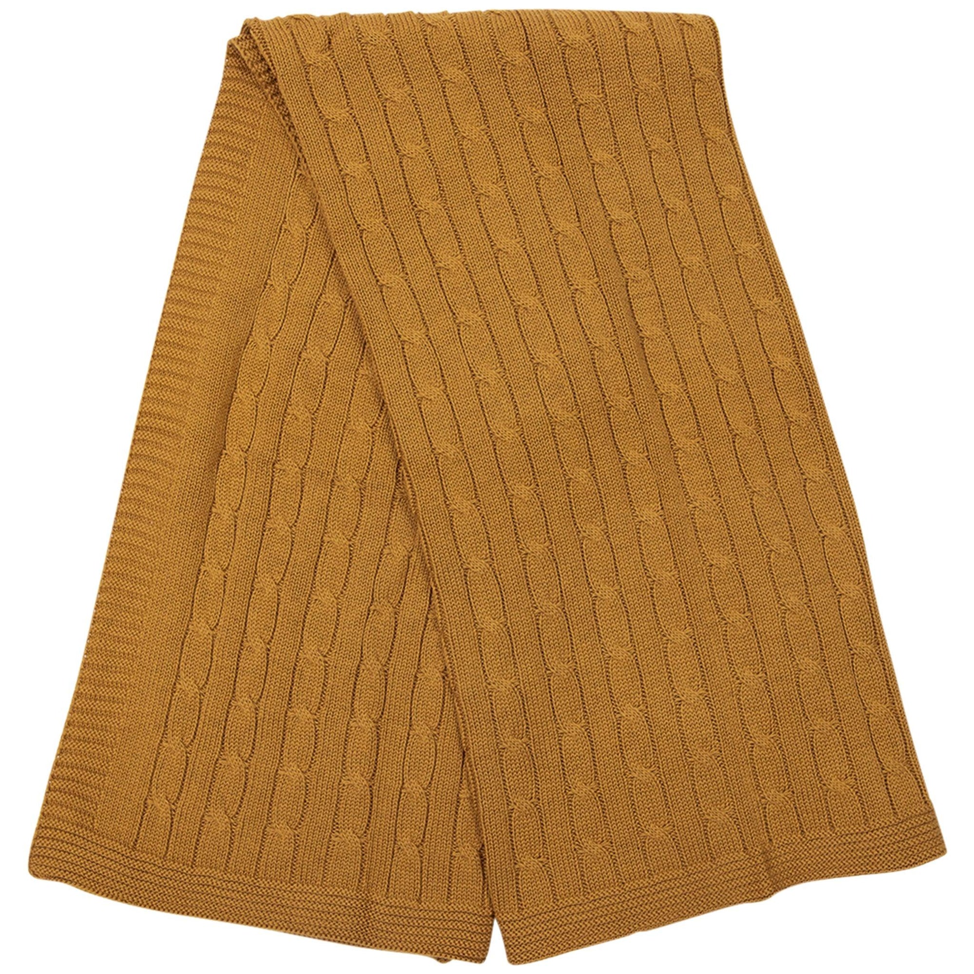 Korango Rustic Class Knit Blanket - Brown - Blanket - Korango