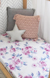 Lilac Skies - Snuggle Hunny Fitted Cot Sheet - Bedding and Change Pad Covers - Snuggle Hunny Kids