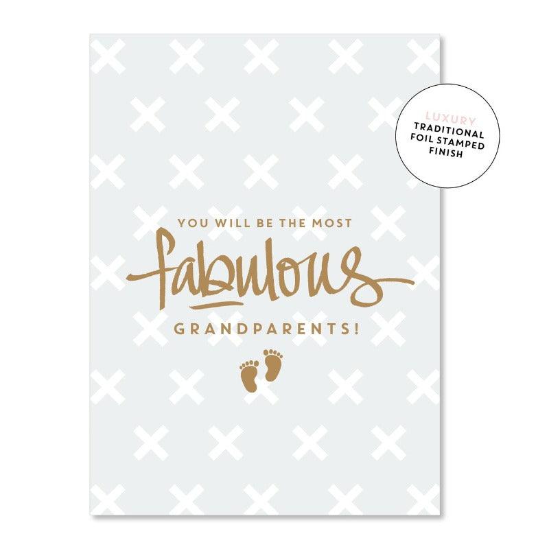 New Grandparents Card - Card - Just smitten