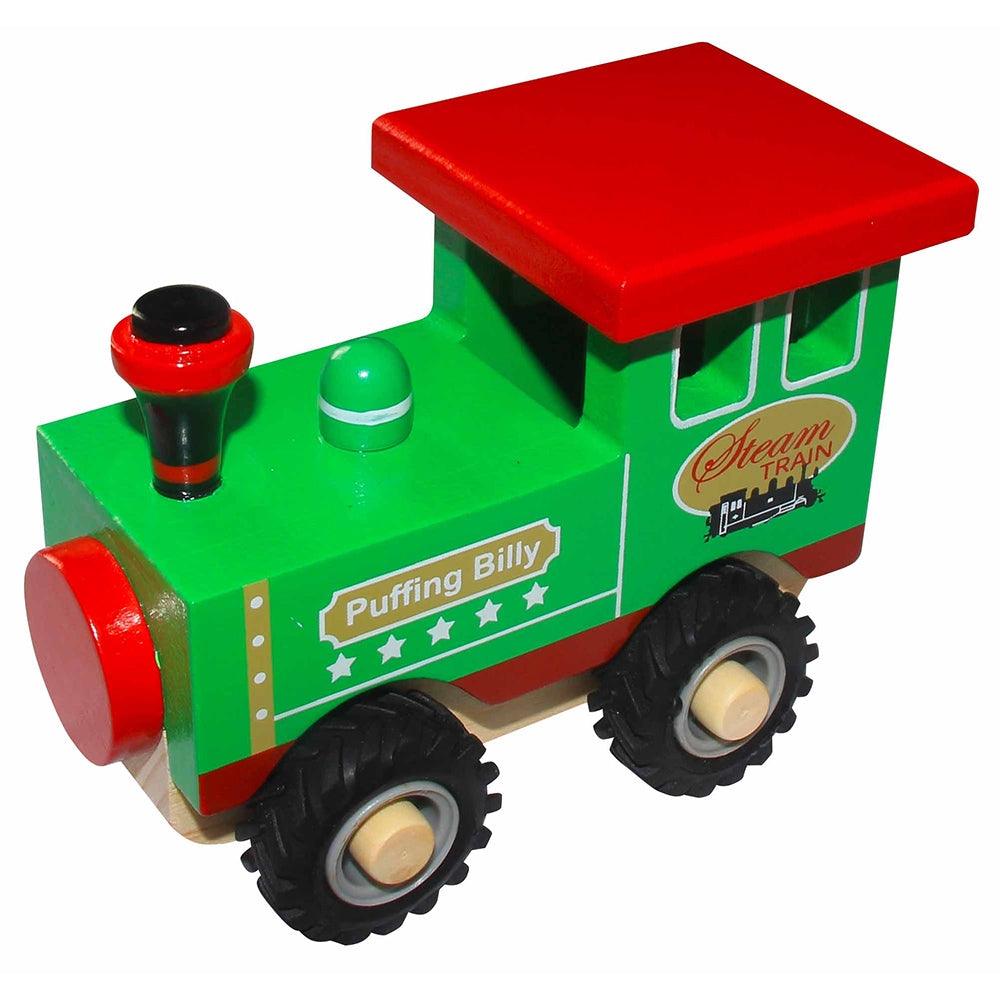 Puffing Billy Wooden Train - Green