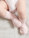 Purebaby 3 Pack Socks - Pink - Baby - Purebaby