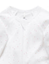 Purebaby 3 Piece Set - Pale Pink Spot - Baby - Purebaby