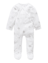 Purebaby Grey Tree Zip Growsuit - 00000-0 - Baby - Purebaby