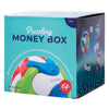 Puzzling Money Box - Multicoloured 16cm - money box - Independence studios