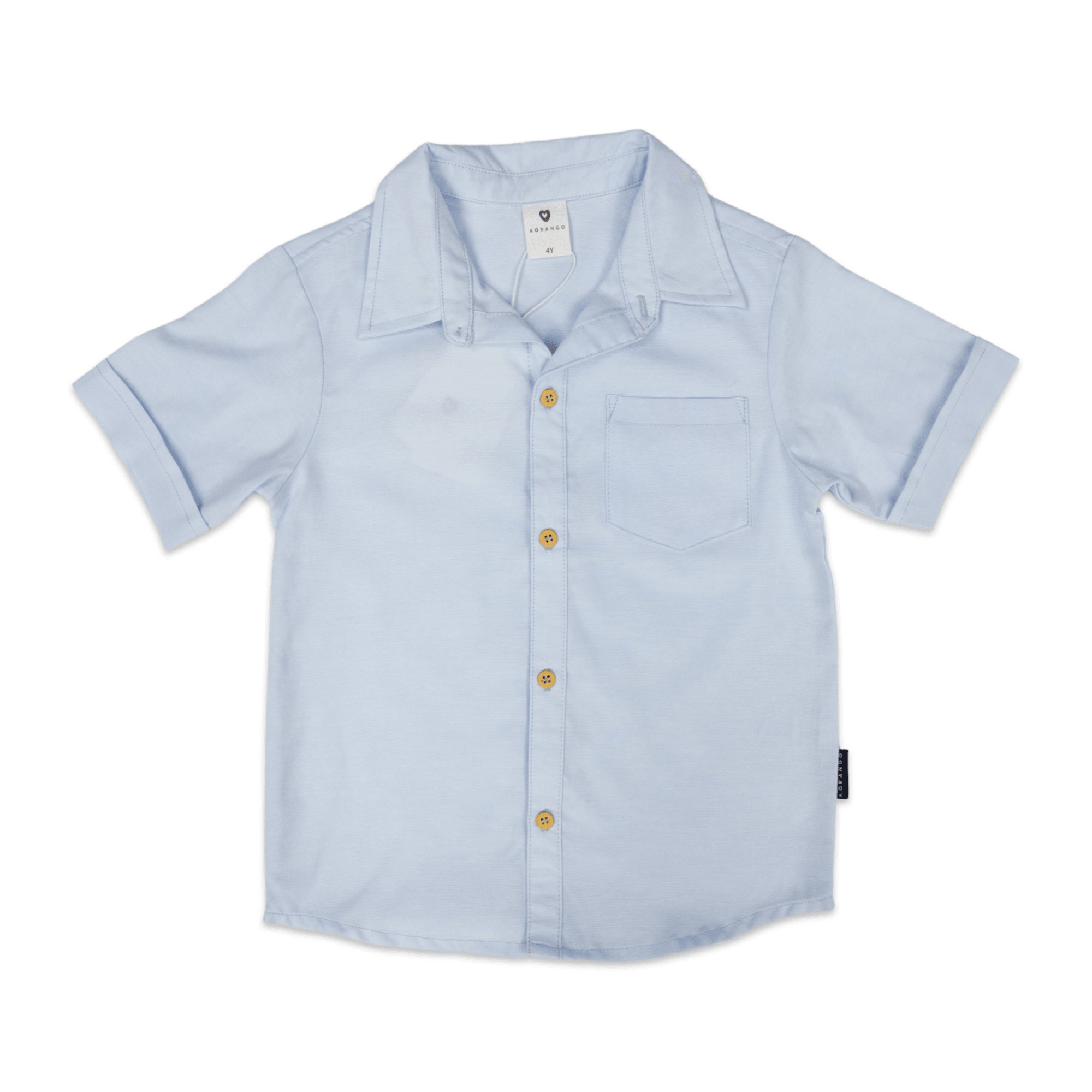 Road Trip Textured Shirt - Blue - Boys Tops - Korango