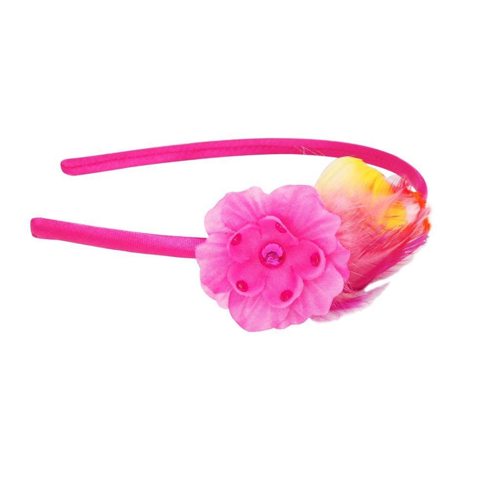 Secret Garden Blossom Headband - Pink Poppy - Pink poppy