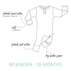 Snuggle Hunny Growsuit - Eucalypt - Baby Clothing - Snuggle Hunny Kids
