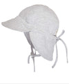 Toshi Flap Cap Baby - Dove - Baby Flap Hats - Toshi