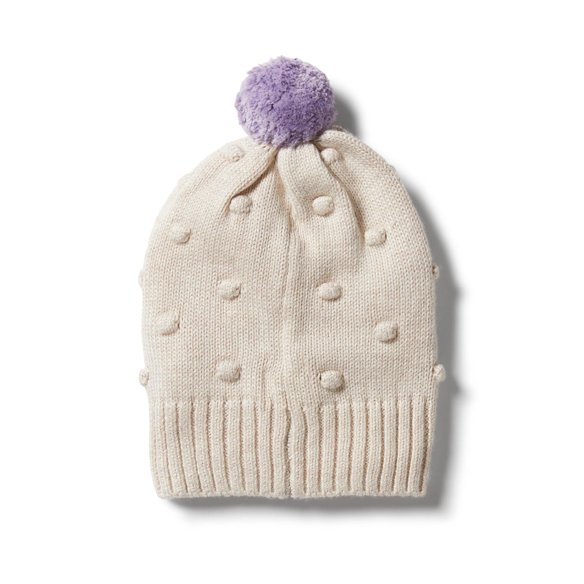 Wilson & Frenchy Knitted Hat - Oatmeal Melange - hats and beanie - wilson & Frenchy